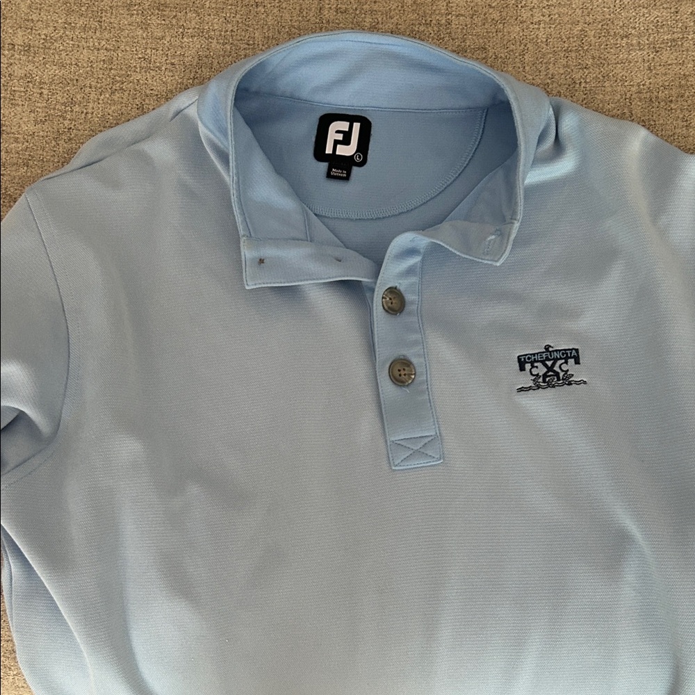 FootJoy Sky Blue Men's Polo Shirt